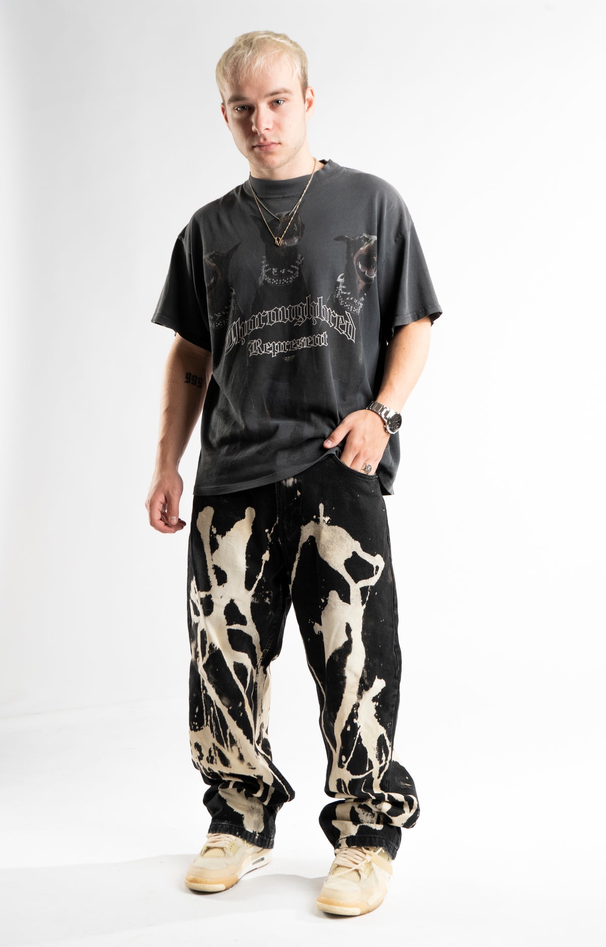 CPP BAGGY BLEACHED JEANS V2
