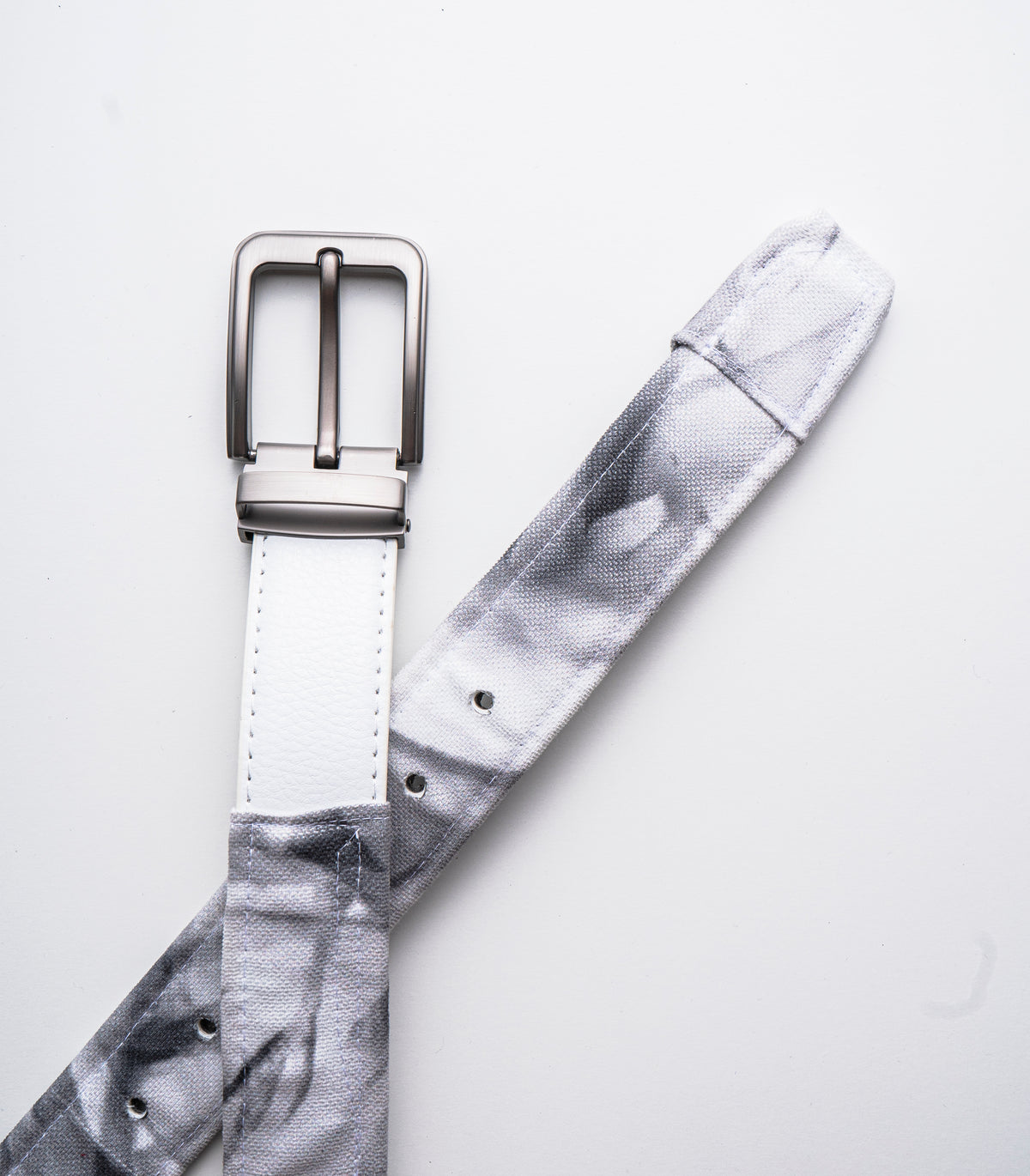 WHITE MARBLE BELT