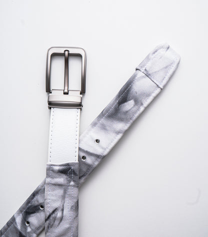 WHITE MARBLE BELT