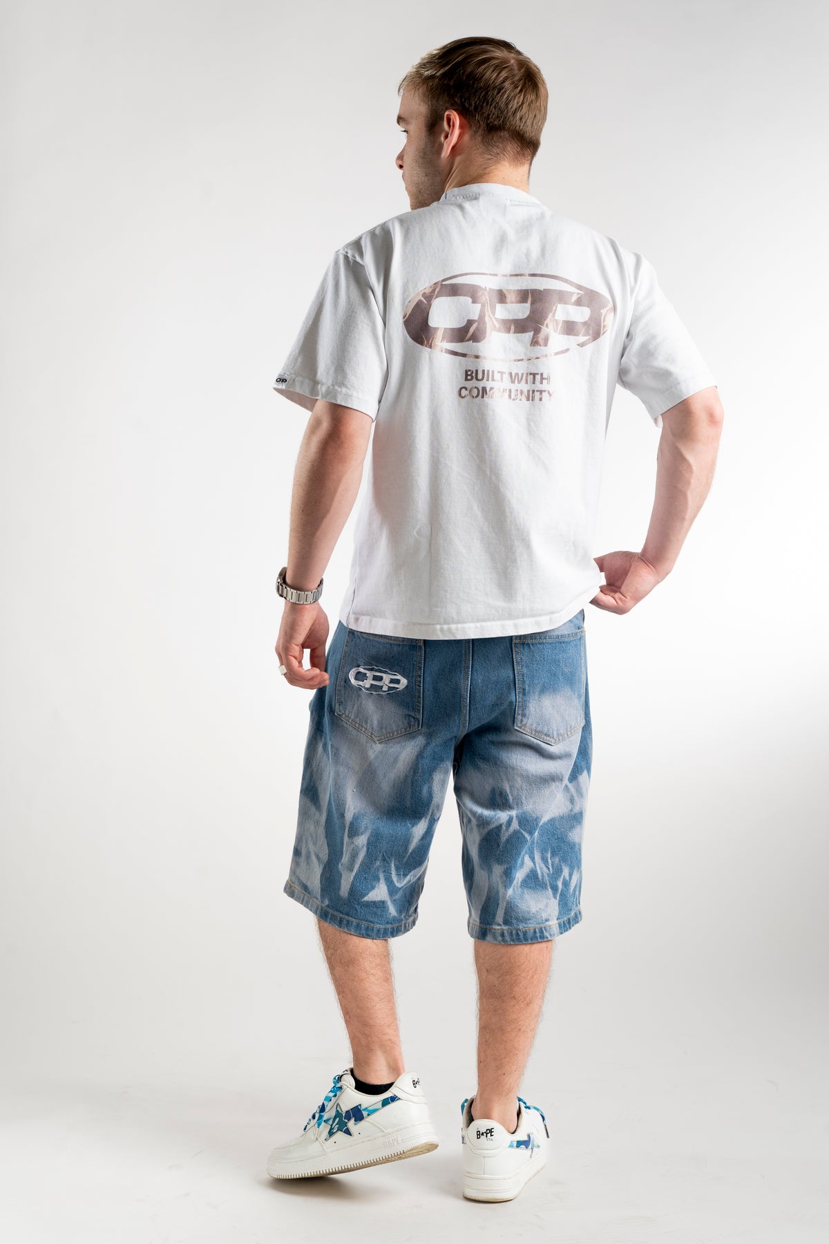 CPP BAGGY WASHED SHORTS