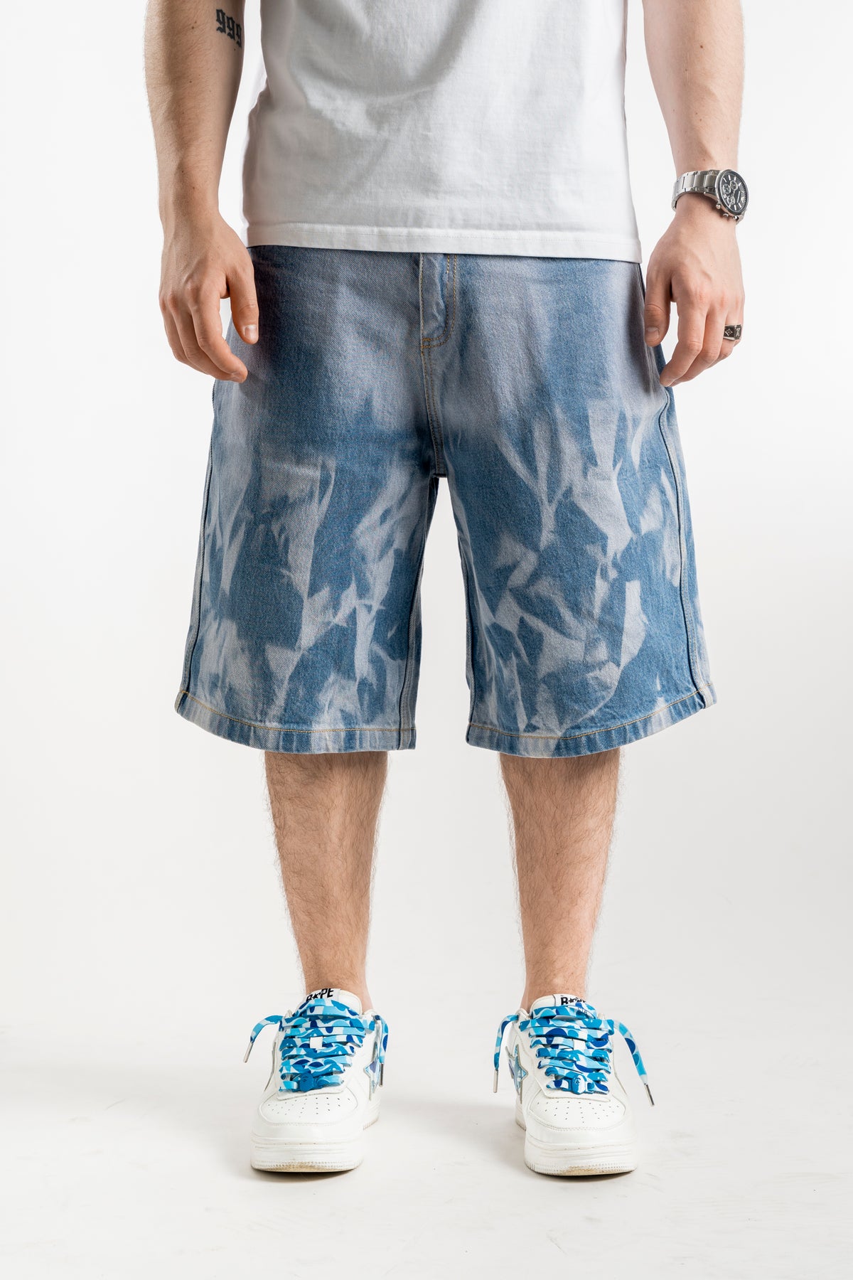 CPP BAGGY WASHED SHORTS