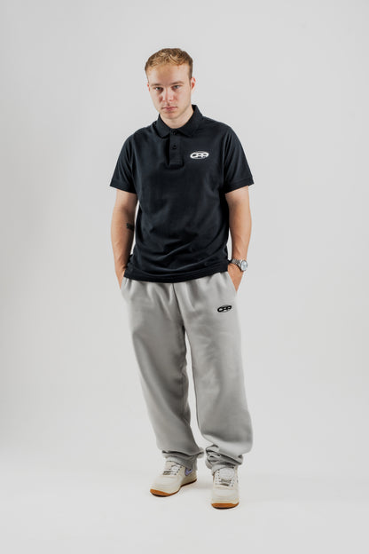 CPP BLACK POLO TEE