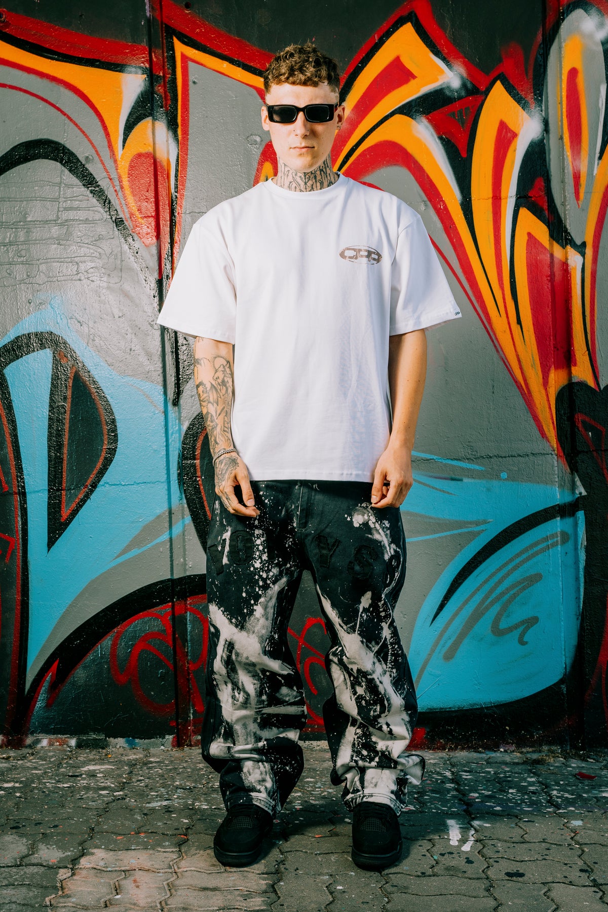 CPP BAGGY BLEACHED JEANS V2