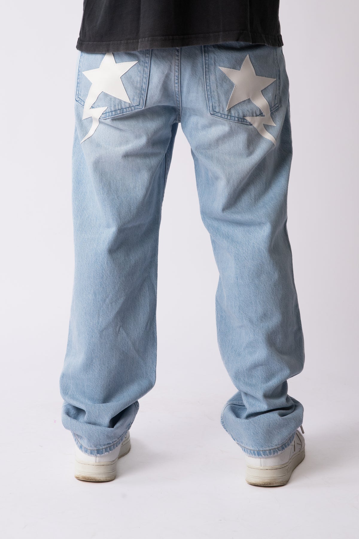 CUSTOM BLUE STAR JEANS